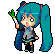 Miku w/ Leek